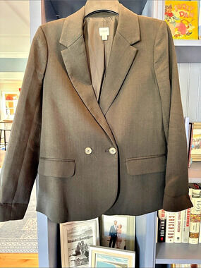 J.Crew double-breasted blazer Size 4